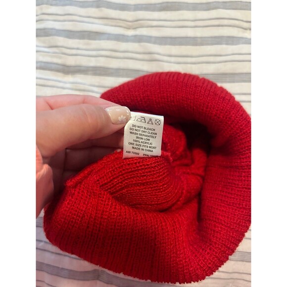 New Jersey Devils NHL Winter Hat Pom Pom Beanie - Picture 6 of 7